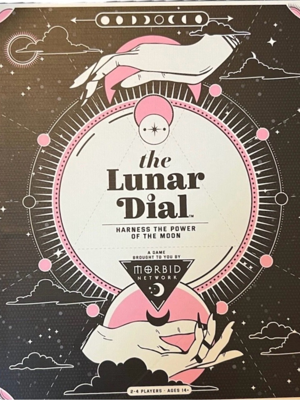 The Lunar Dial Board Game by Morbid Network - Pink & Black